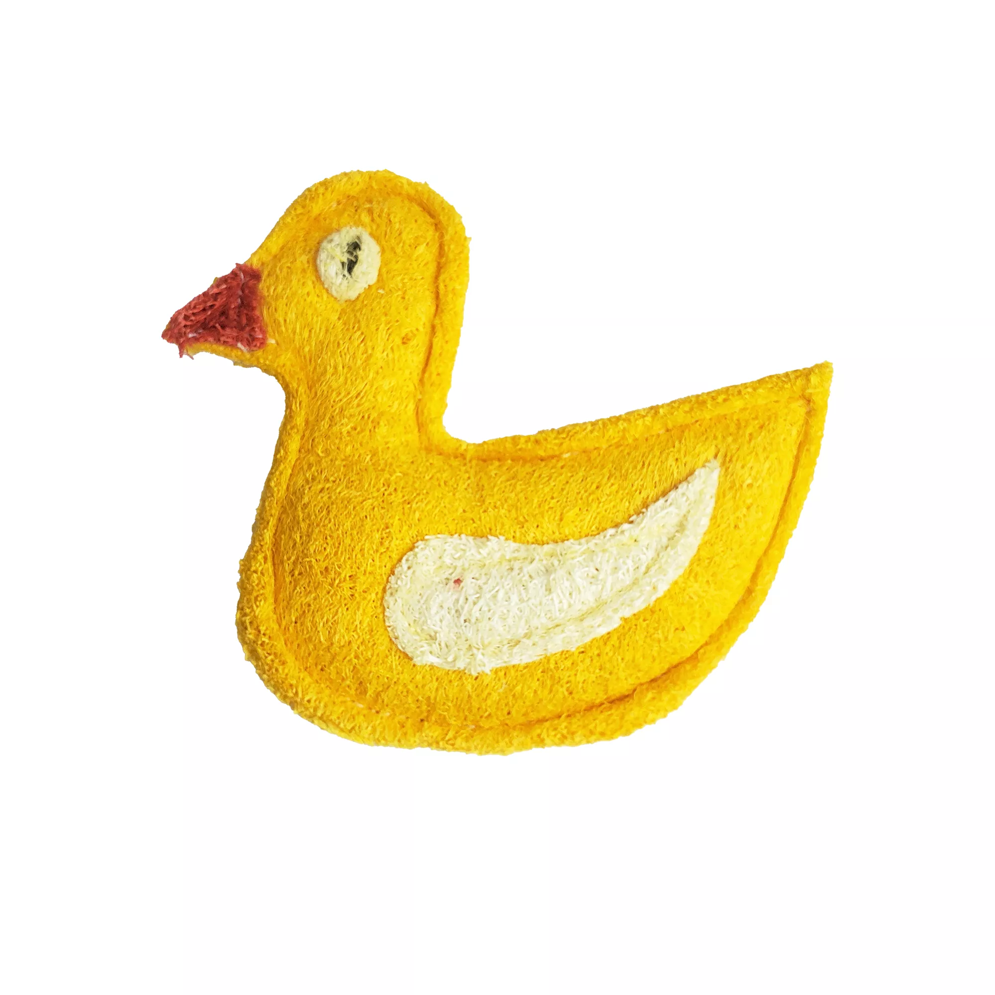 Hip Doggie's Organic Loofah Dental Toy Duck