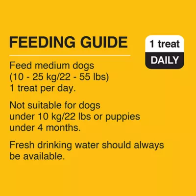 Product Pedigree Dentastix Oral Care Fresh Flavour Adult Dog Treats For Med. Breeds Reduces Plaque & Tartar