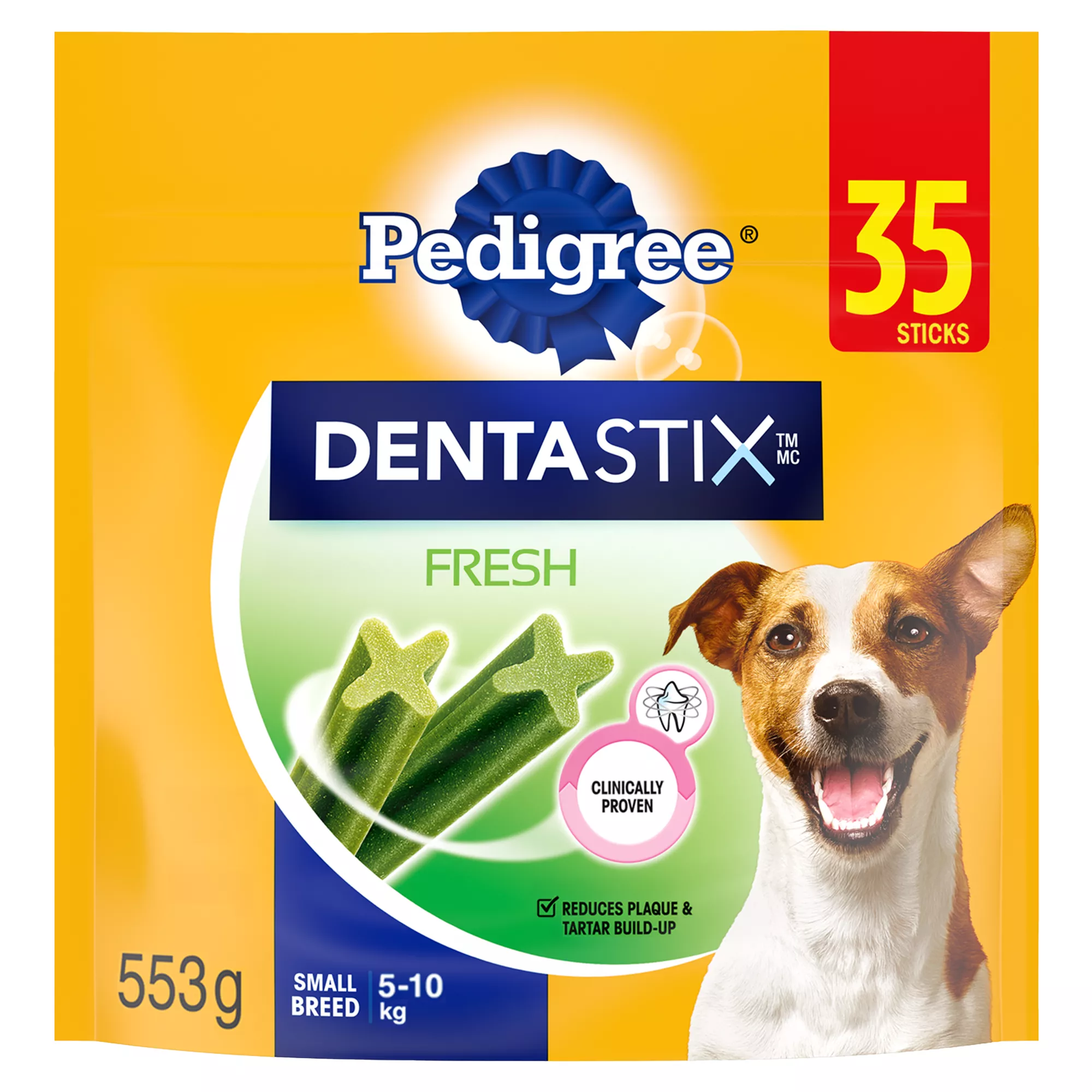 Pedigree Dentastix Fresh Flavour Small Breed Adult Dog Oral Care Dental Treats