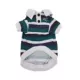 Product  Max's Closet Designer Stripes Polo Navy Green Dog Shirt