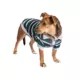 Product  Max's Closet Designer Stripes Polo Navy Green Dog Shirt