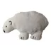 Lola the Polar Bear Wildlife Plush Squeaky Dog Toy image thumbnail 1