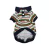 Max's Closet Designer Stripes Polo Red Green Dog Shirt image thumbnail 1