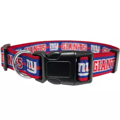 Pets First New York Giants Satin Dog Collar - Image 1