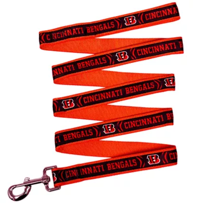 Product Pets First Cincinnati Bengals Satin Pet Leash