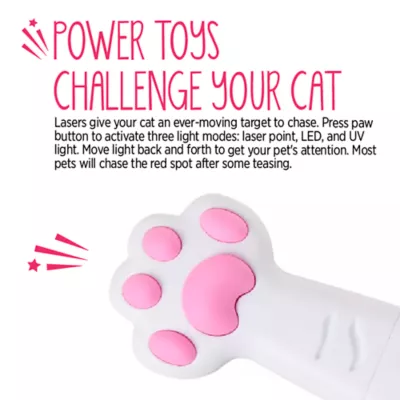 Whisker City Paw Laser Cat Toy - Image 4