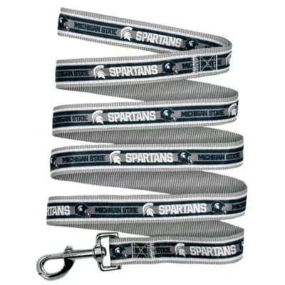 Pets First Michigan State Spartans Satin Pet Leash - Image 1