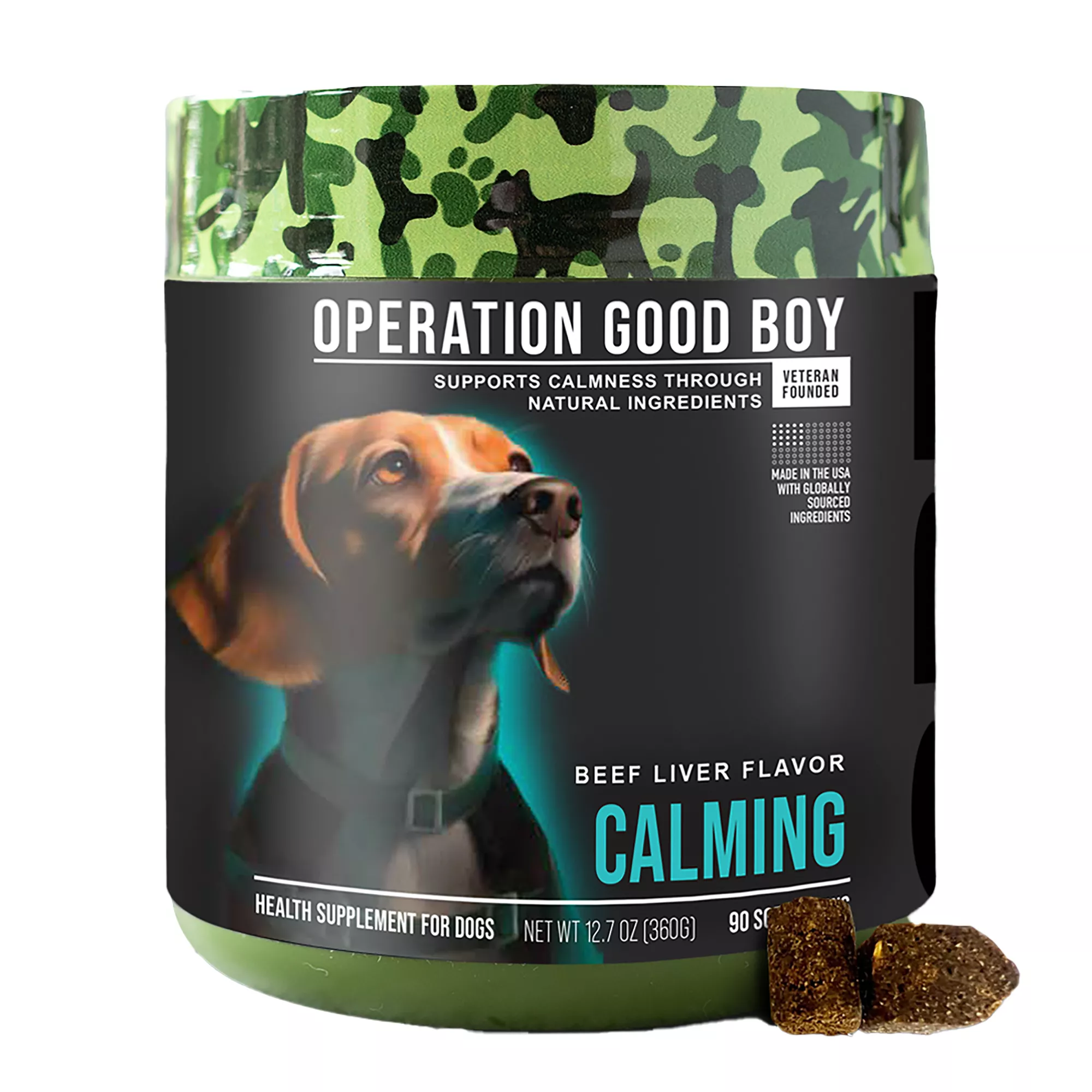 Operation Good Boy Calming Health Supplement for Dogs