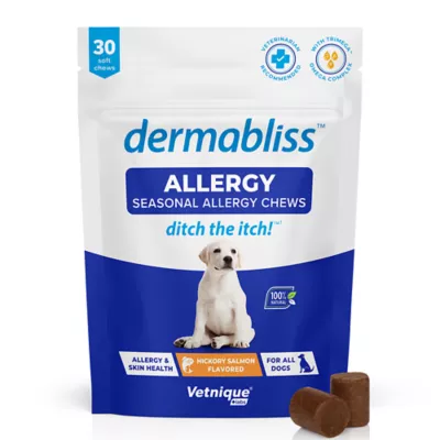 Dermabliss Seasonal Allergy Immune Soft Chews for Dogs 30 CT