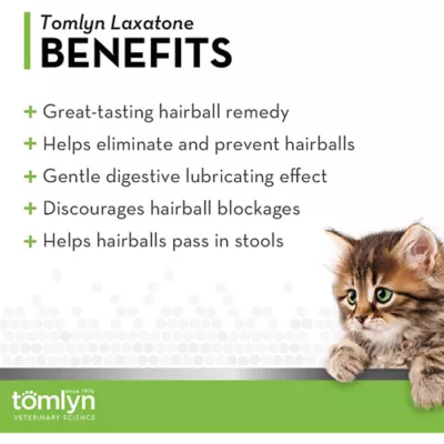 Product Tomlyn Laxatone Hairball Remedy Maple-Flavored Gel for Cats