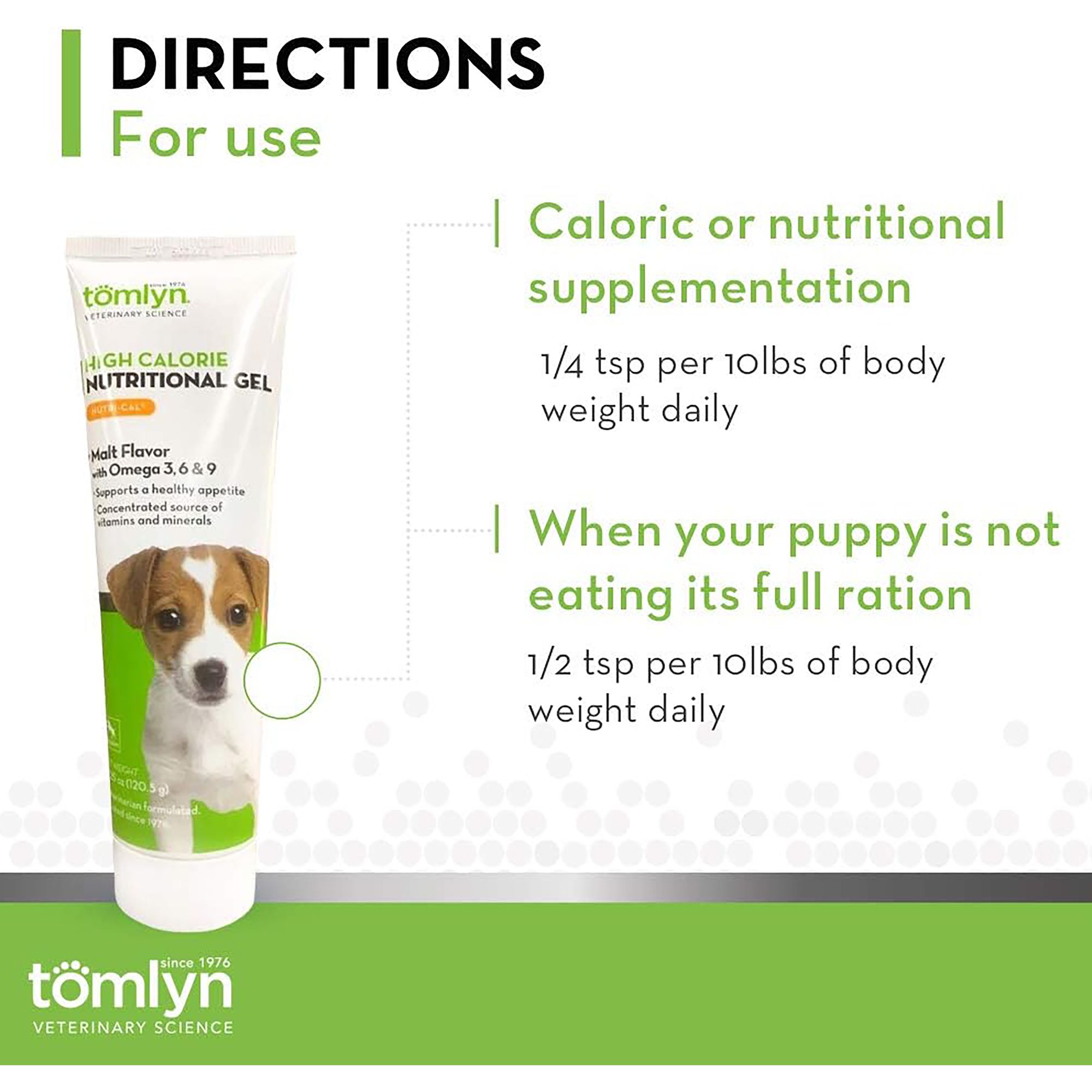 Tomlyn Nutri Cal High Calorie Nutritional Gel for Puppies