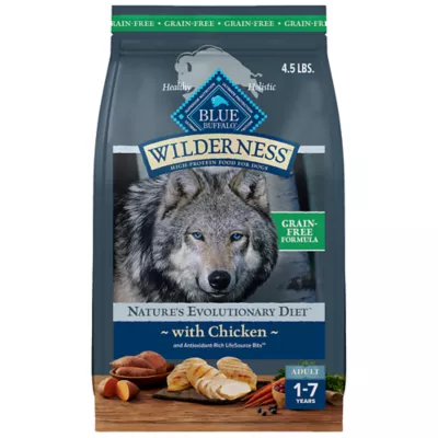Product Blue Buffalo Wilderness Nature's Evolutionary Diet Adult Dog Dry Food - Grain Free, Chicken