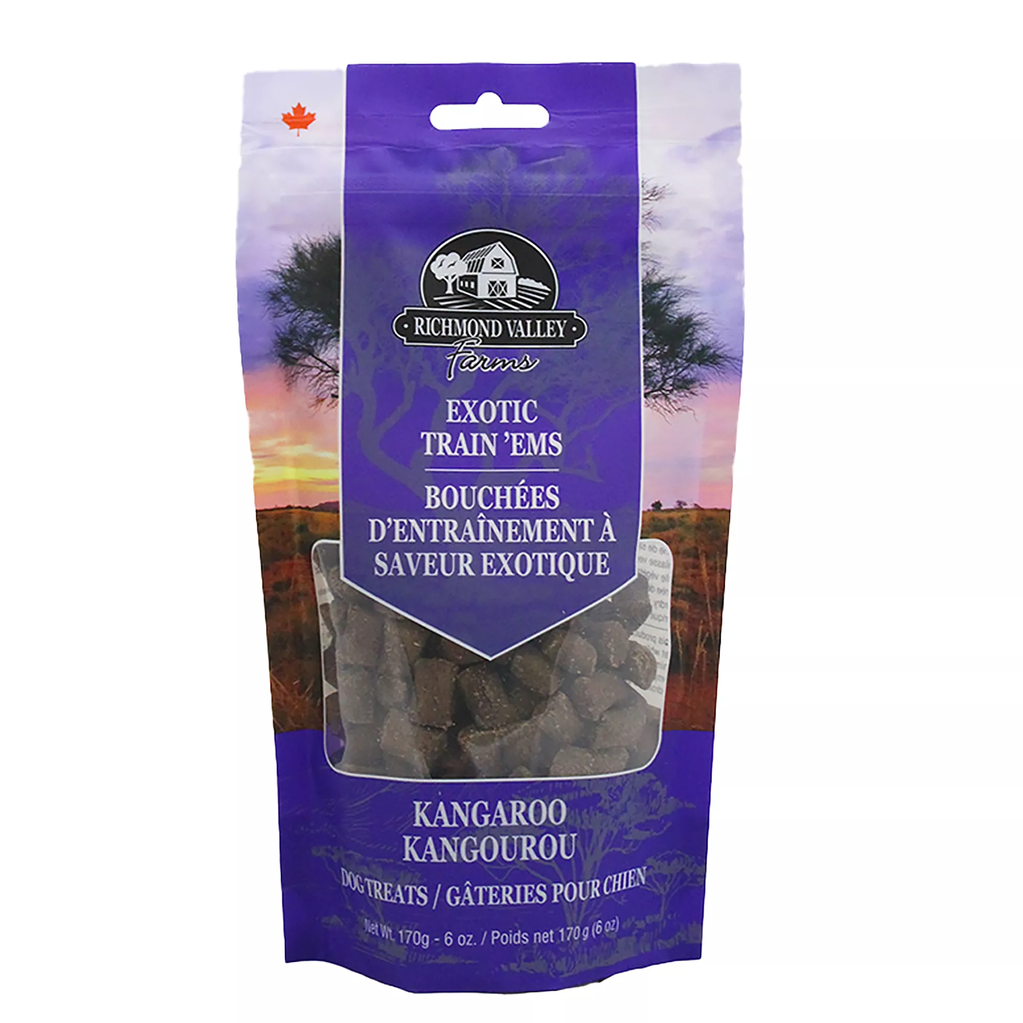 Richmond Valley Farms Exotic Train 'Ems Adult Dog Treats - Kangaroo