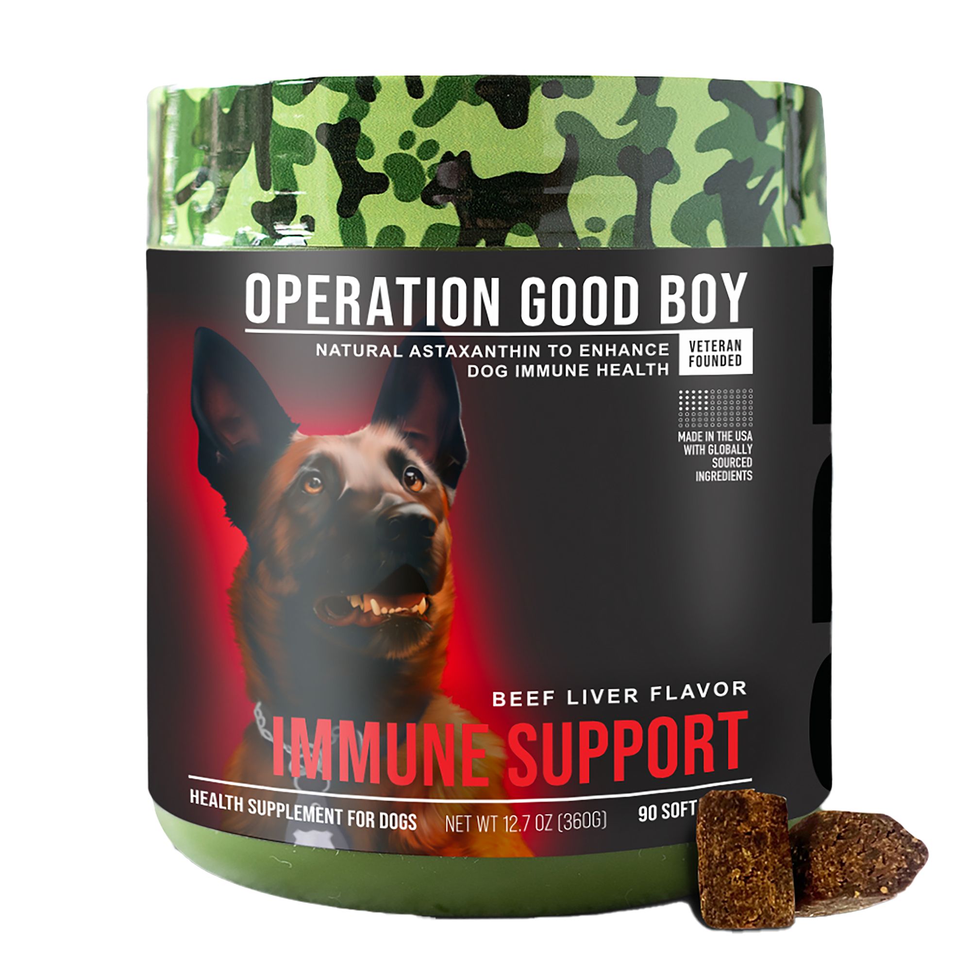 Operation Good Boy Immunity Supplement for Dogs