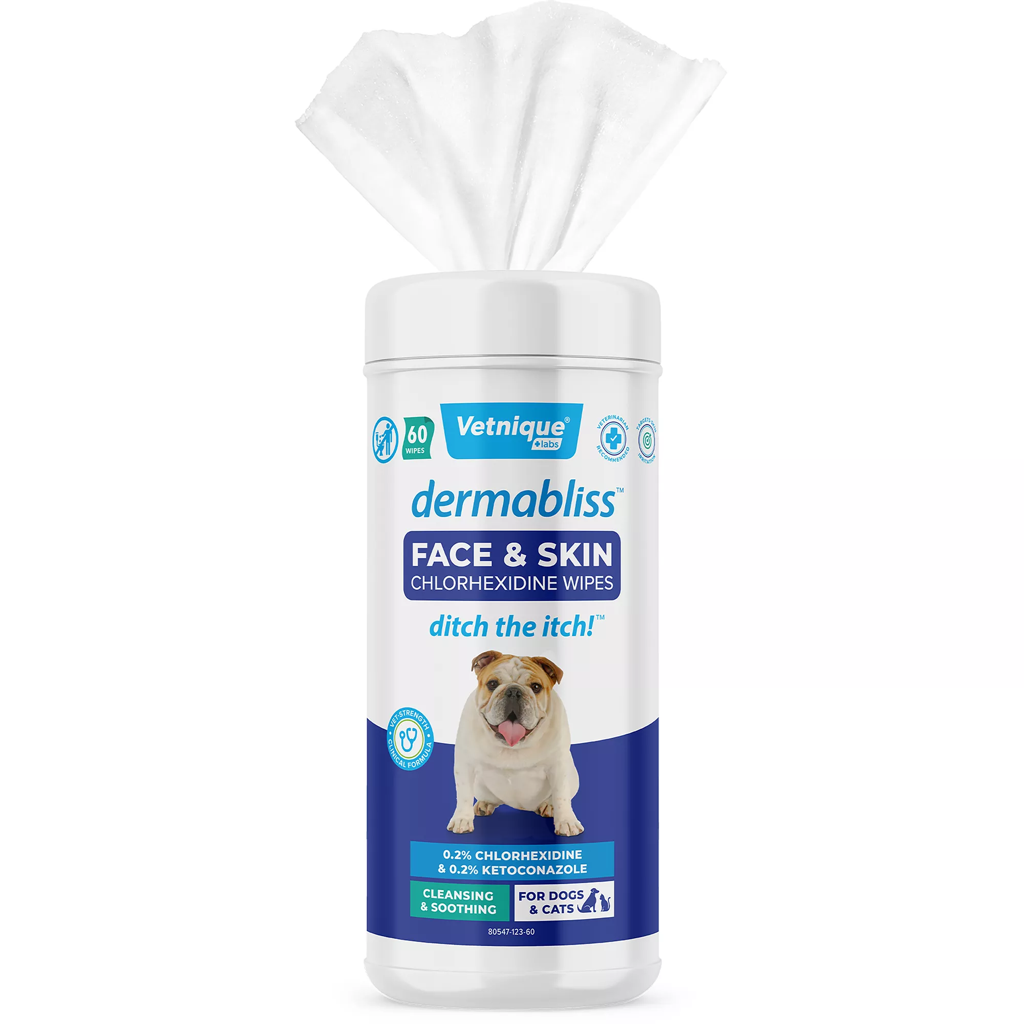 Dermabliss Face & Skin Chlorhexidine Wipes