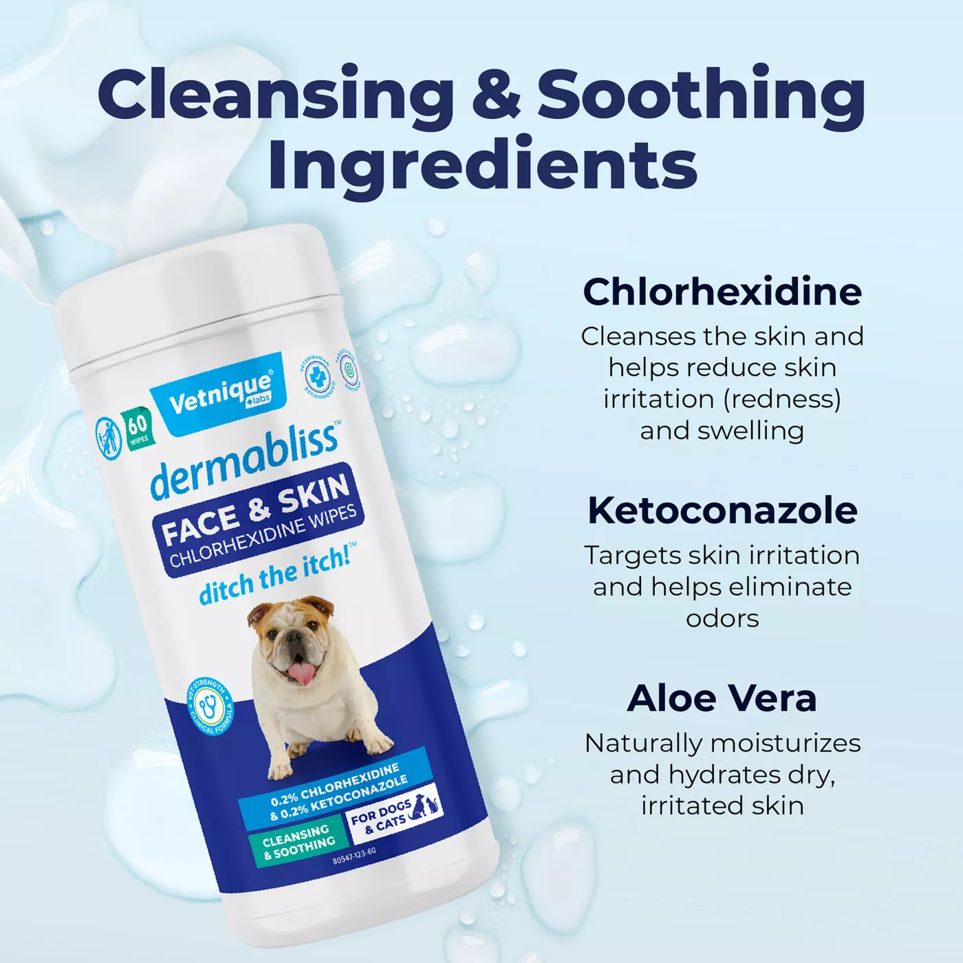 Chlorhexidine pet wipes hotsell