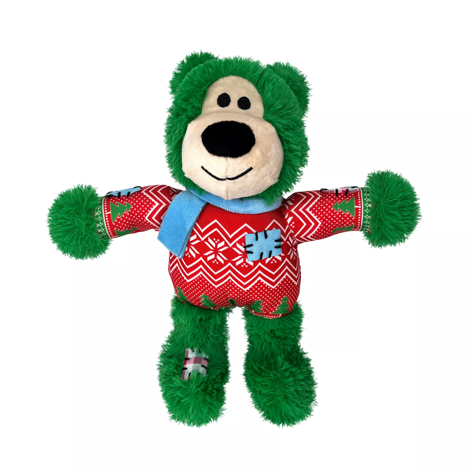 KONG® Holiday Wild Knots Bear Dog Toy