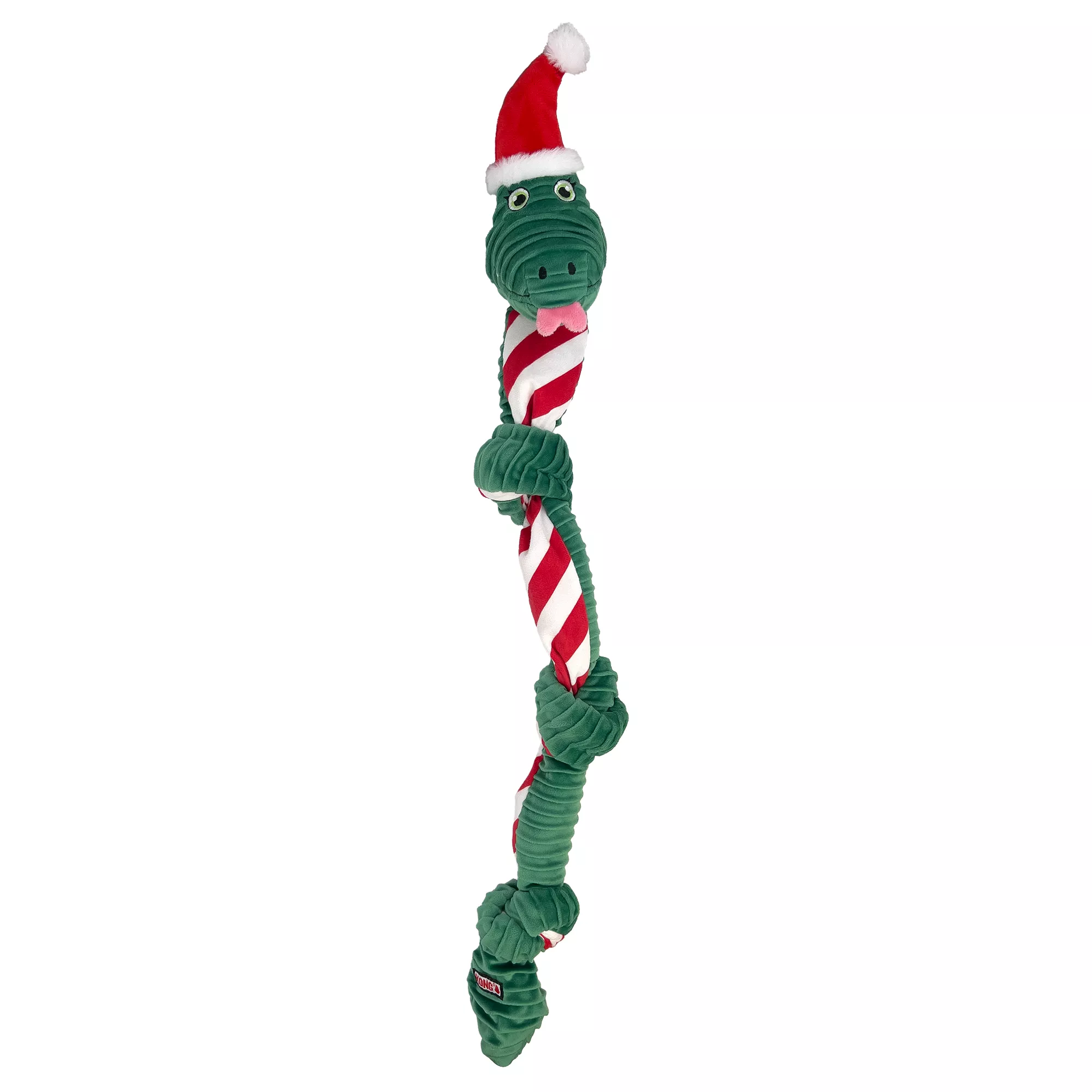 KONG® Holiday Knots Snake Dog Toy