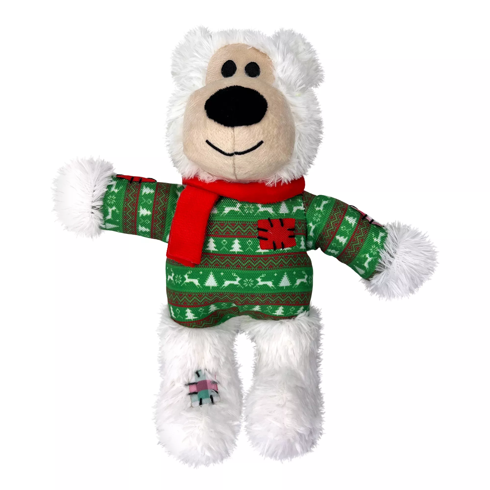 KONG® Holiday Wild Knots Bear Dog Toy