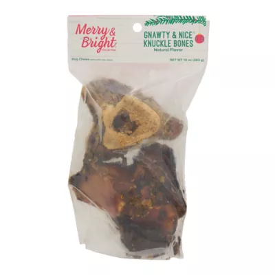Merry & Bright Beef Knuckle Bones 2 Count 10 OZ - Image 4