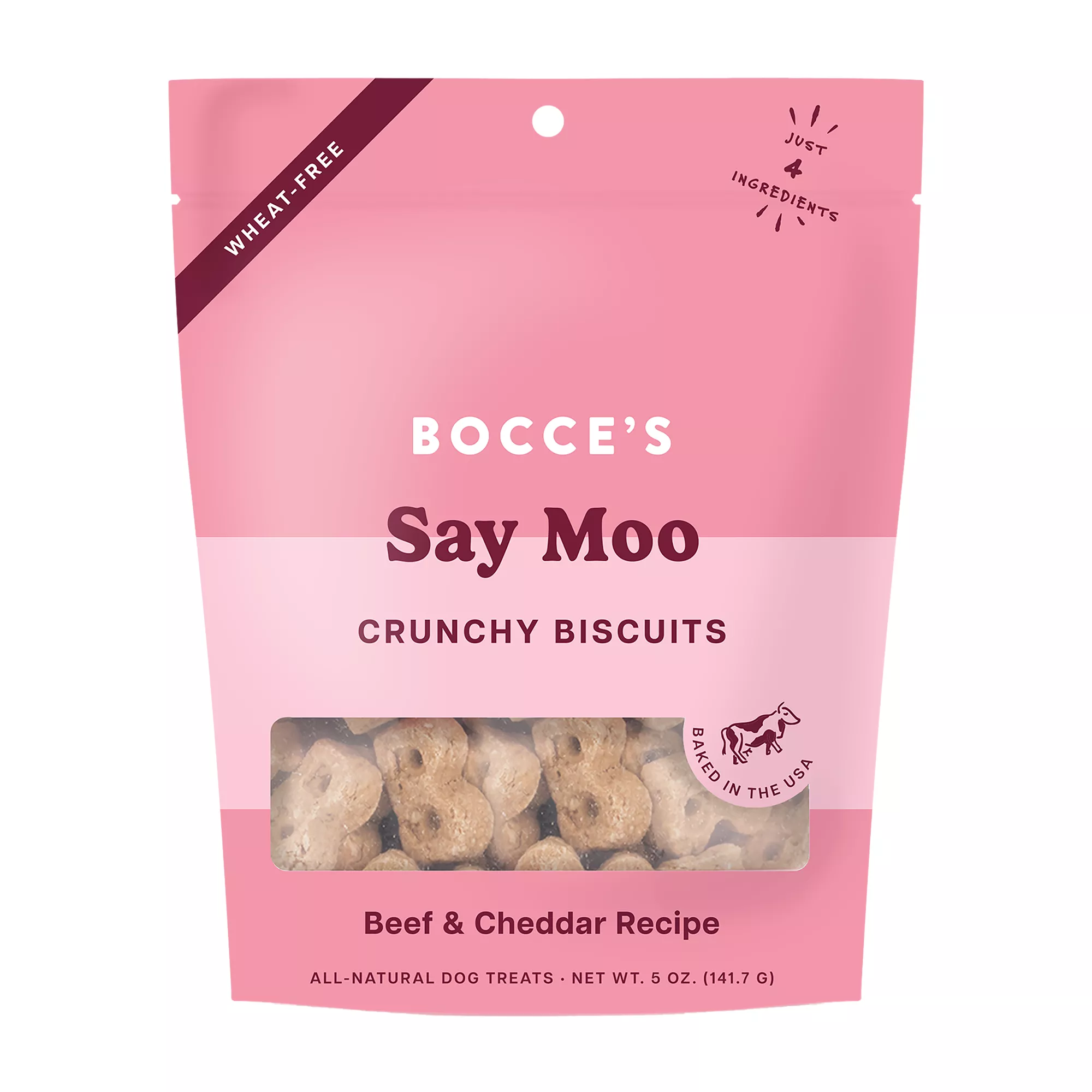 Bocce's Bakery Say Moo Biscuits Dog Treat