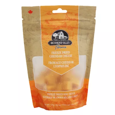 Product Richmond Valley Farms Freeze Dried Adult Dog Treats - Cheddar Cheese