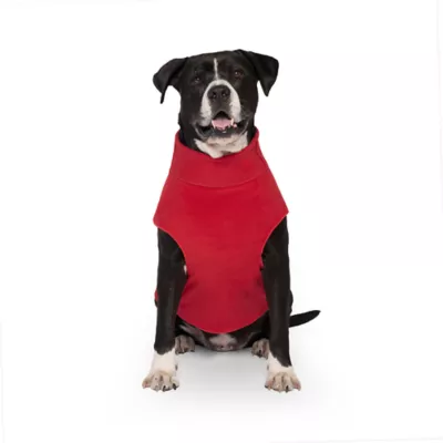 Canada Pooch Easy On Stretch Dog Fleece - Red - Image 2