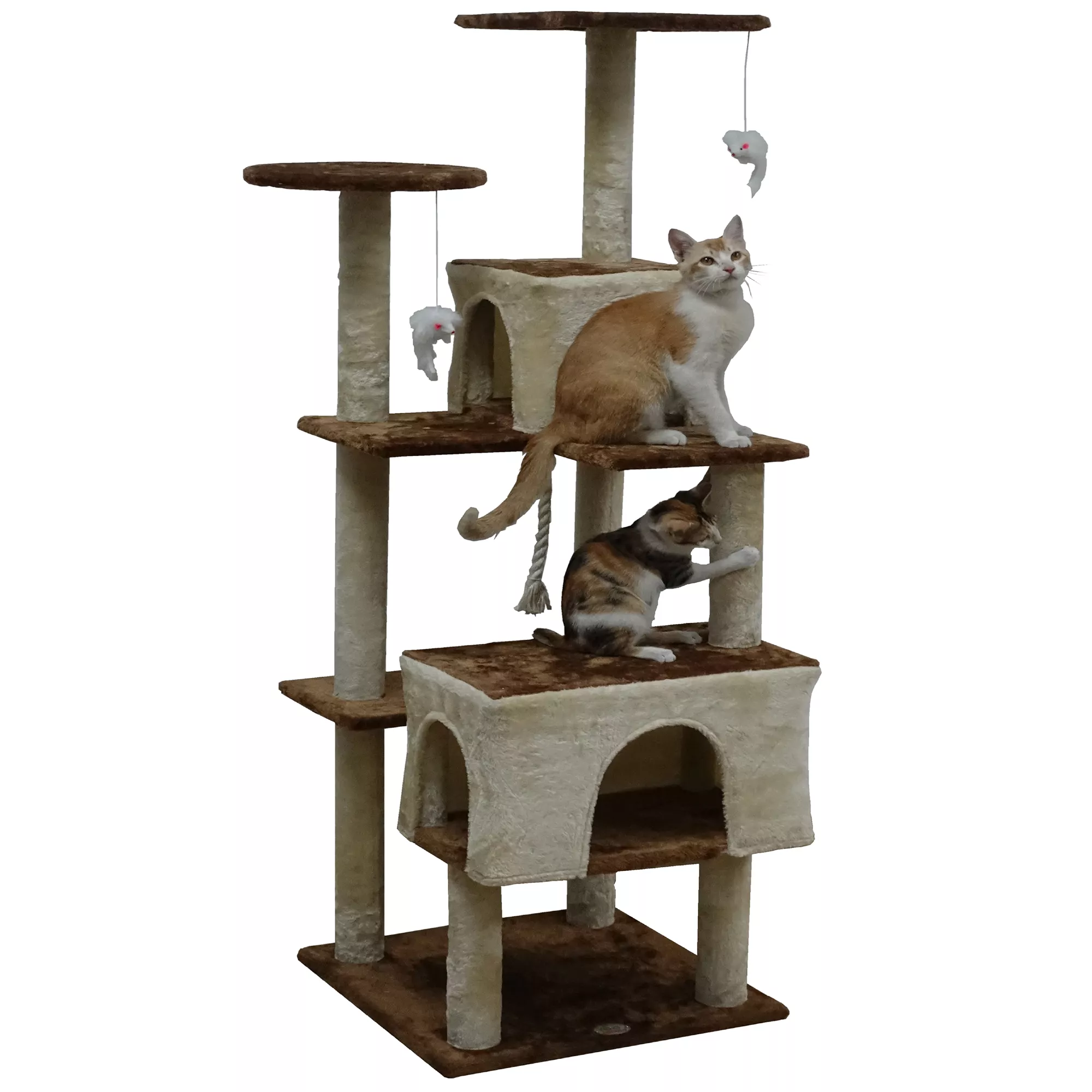 Go Pet Club 61" Kitten Cat Tree House