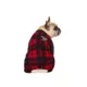 Product Canada Pooch Fleece Dog Onesie - Red Plaid