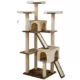 Product Go Pet Club 71" Kitten Cat Tree House with Sisal Scratching Board