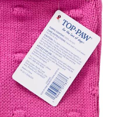 Product Top Paw Pink Baubles Fashion Sweater