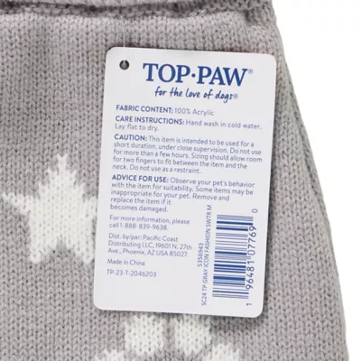 Product Top Paw Gray Icon Fashion Sweater