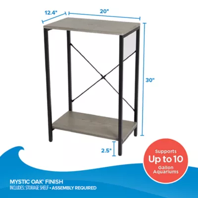 Top Fin® Mystic Oak Finish Aquarium Stand - Fish Tank Stand - 10-75 Gallon - Image 2