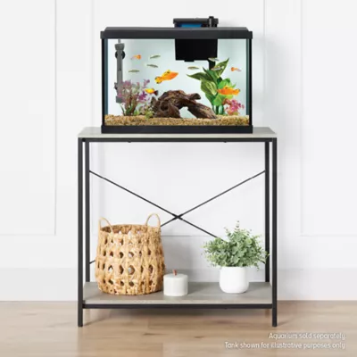 Top Fin® Mystic Oak Finish Aquarium Stand - Image 6