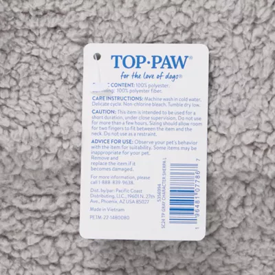 Product Top Paw Gray Character Sherpa Hoodie