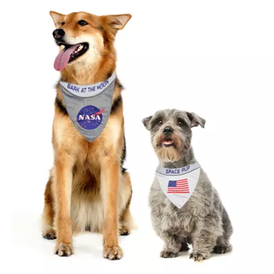 Pets First NASA Reflective Reversible Dog Bandana - Image 4