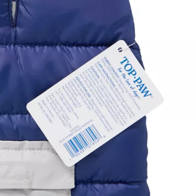Product Top Paw Adjustable Dog Puffer Jacket
