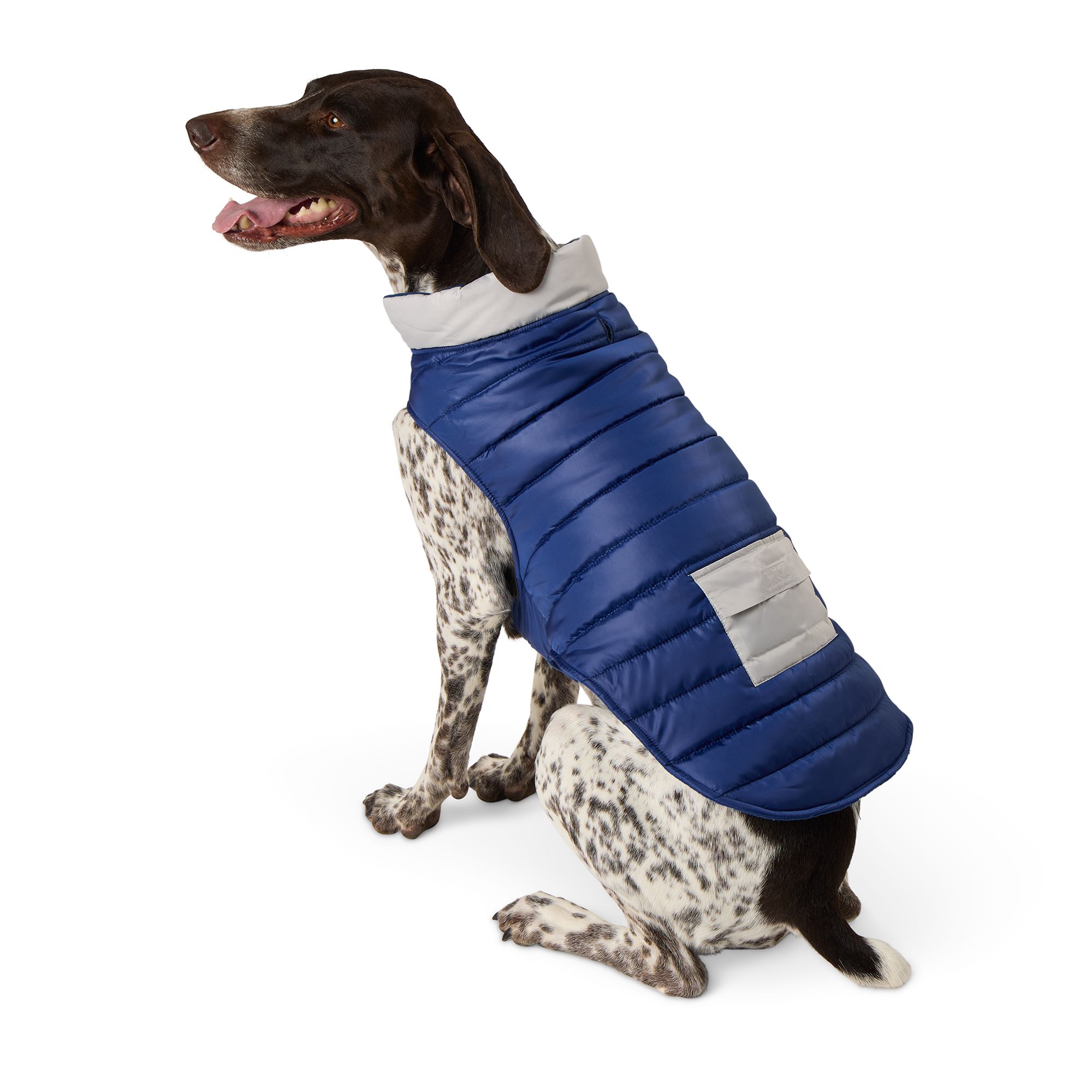 Top Paw Adjustable Dog Puffer Jacket