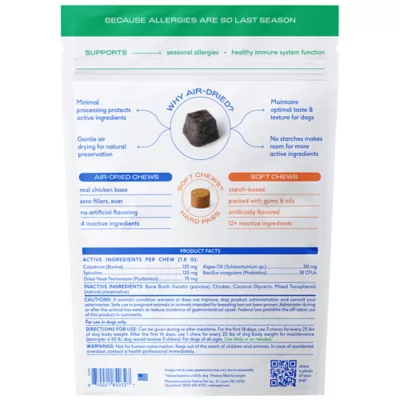 Product Native Pet Allergy & Immune Chews Allergy & Itch Relief Supplement for Dogs