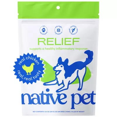 Product Native Pet Relief Chicken Soft Chew To Support Joint Tenderness Dog Supplement