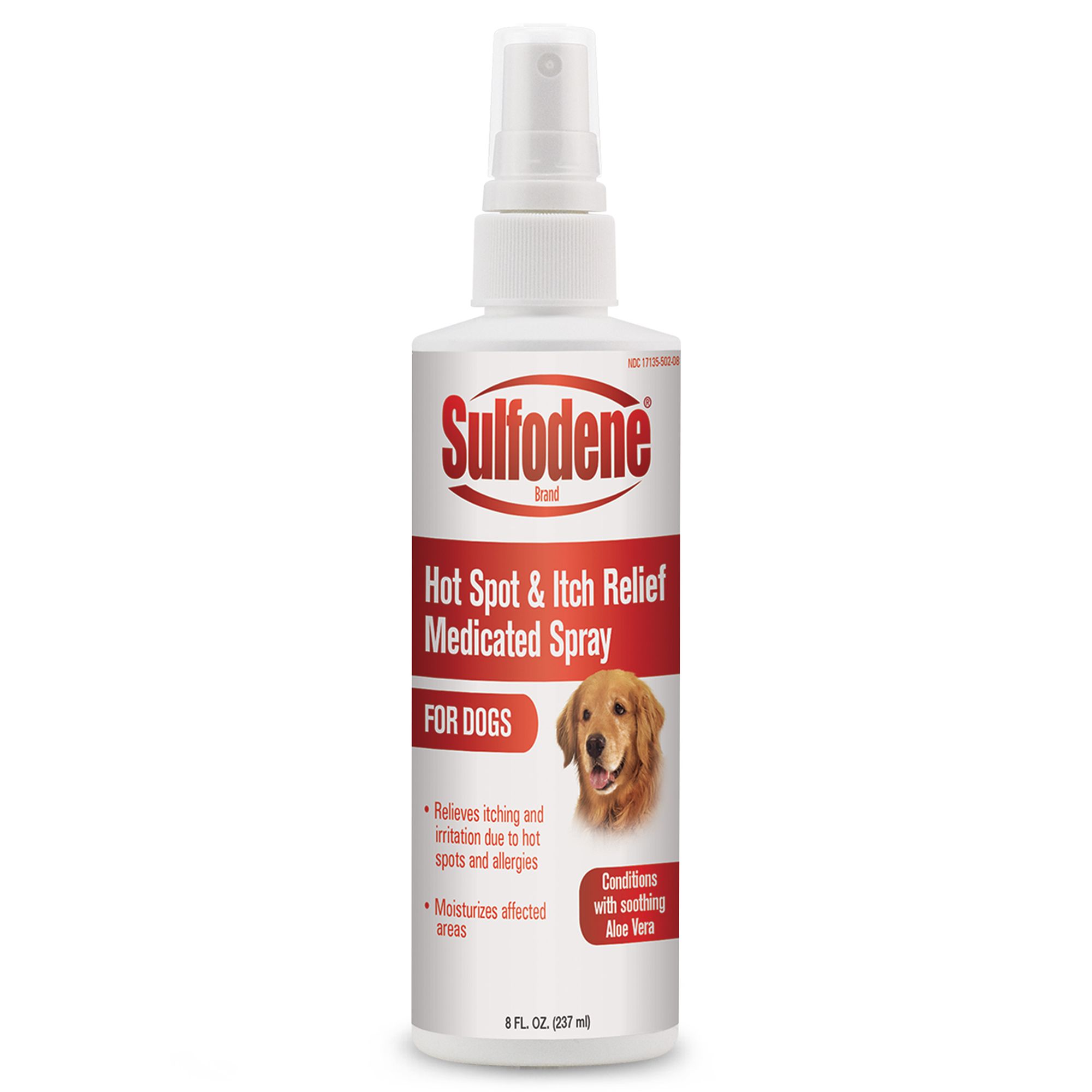 Sulfodene Medicated Hot Spot Itch Relief Spray 8oz