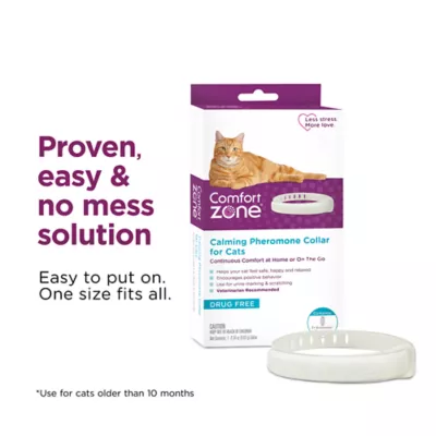 Comfort Zone Calming Pheromone Cat Collar