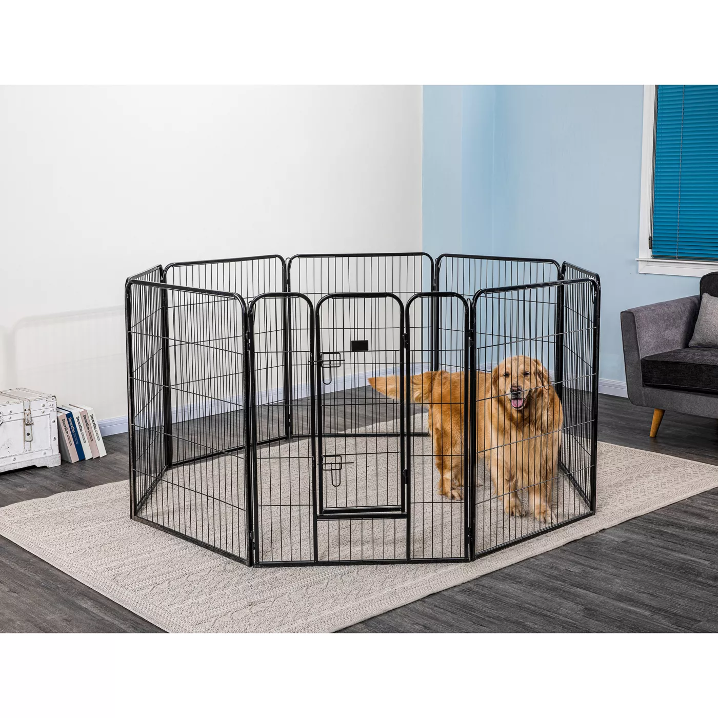 Heavy duty dog exercise pen best sale