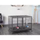 Product Go Pet Club Heavy Duty Stackable Cat/Dog Crate with Divider