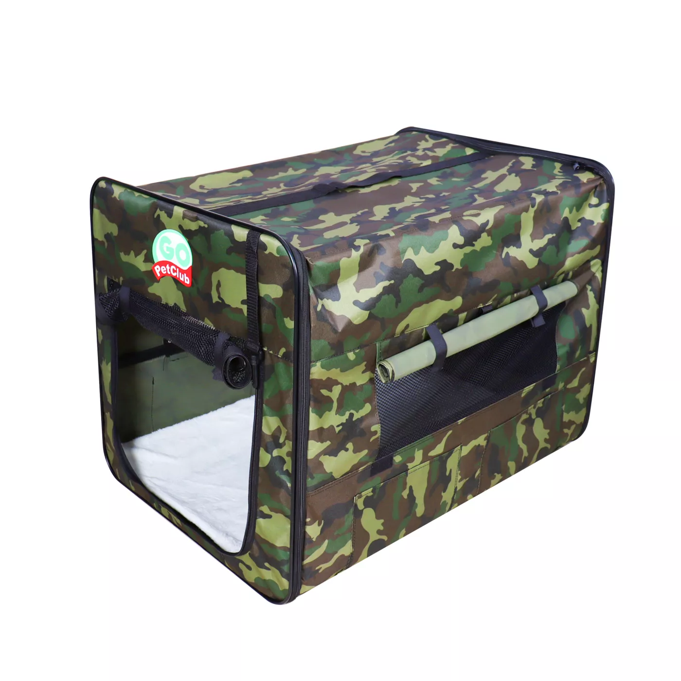 Camo dog crate cover best sale