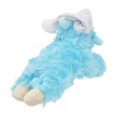 Product Holiday Blue Winter Lamb Chop 6 in Dog Toy