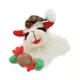 Product Holiday Hat Lamb Chop 6 in Dog Toy