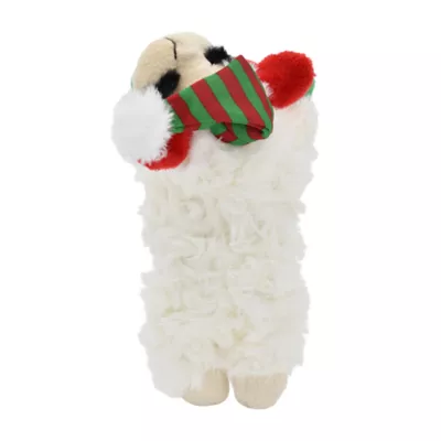 Product Holiday Hat Lamb Chop 6 in Dog Toy