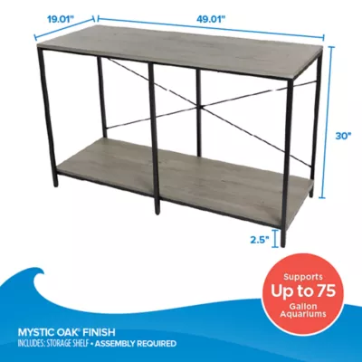 Top Fin® Mystic Oak Finish Aquarium Stand - Image 2