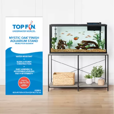 Top Fin® Mystic Oak Finish Aquarium Stand - Image 7